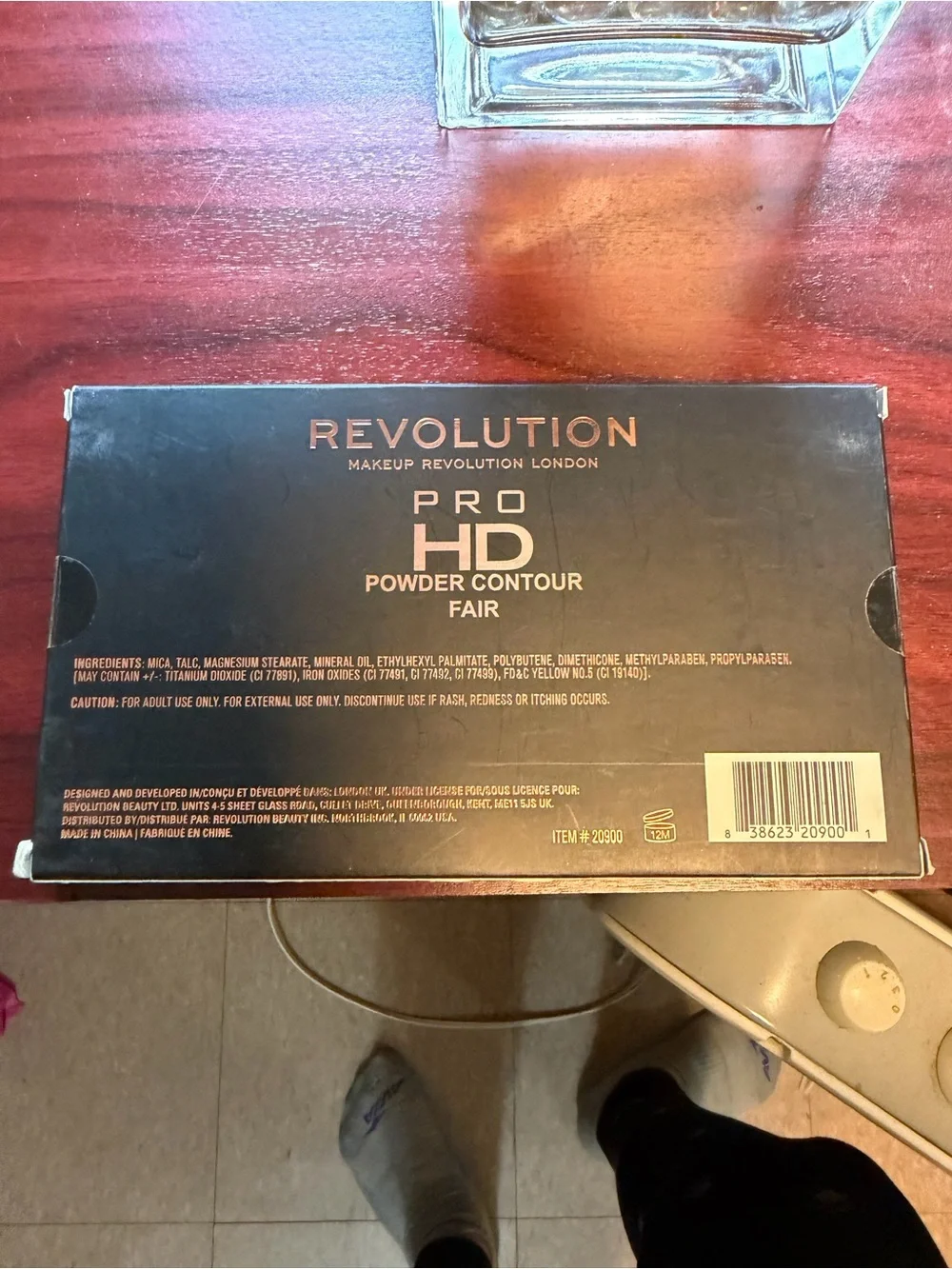 Revolution Pro HD Powder Contour Palette - Neutral Beige & Warm Tan Shades
